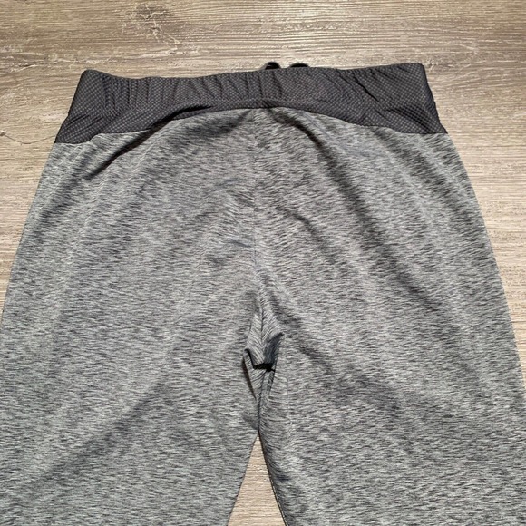 Gym Shark Joggers Womens Medium Gray Pants Stretchy Drawstring Workout Fitness - Picture 9 of 14